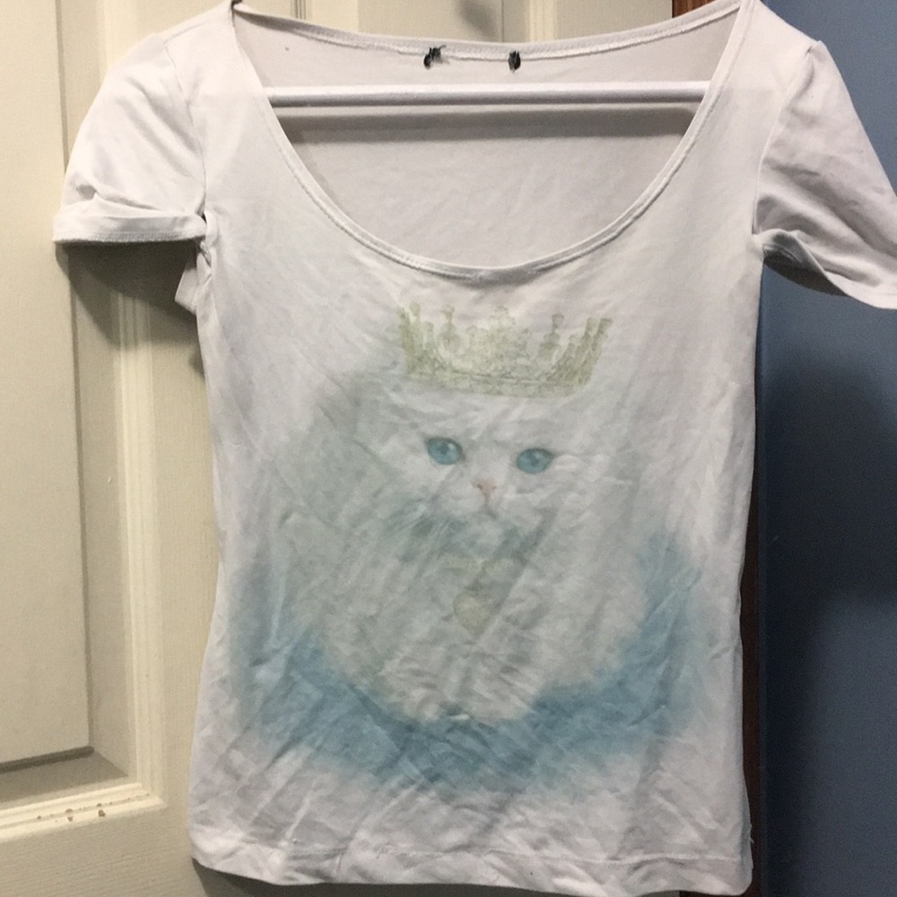 Worn cat top